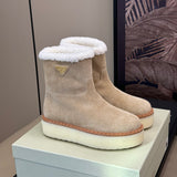 Prada Suede Booties