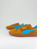 Puma Palermo Dark Cheddar Bright Aqua Orange Gold