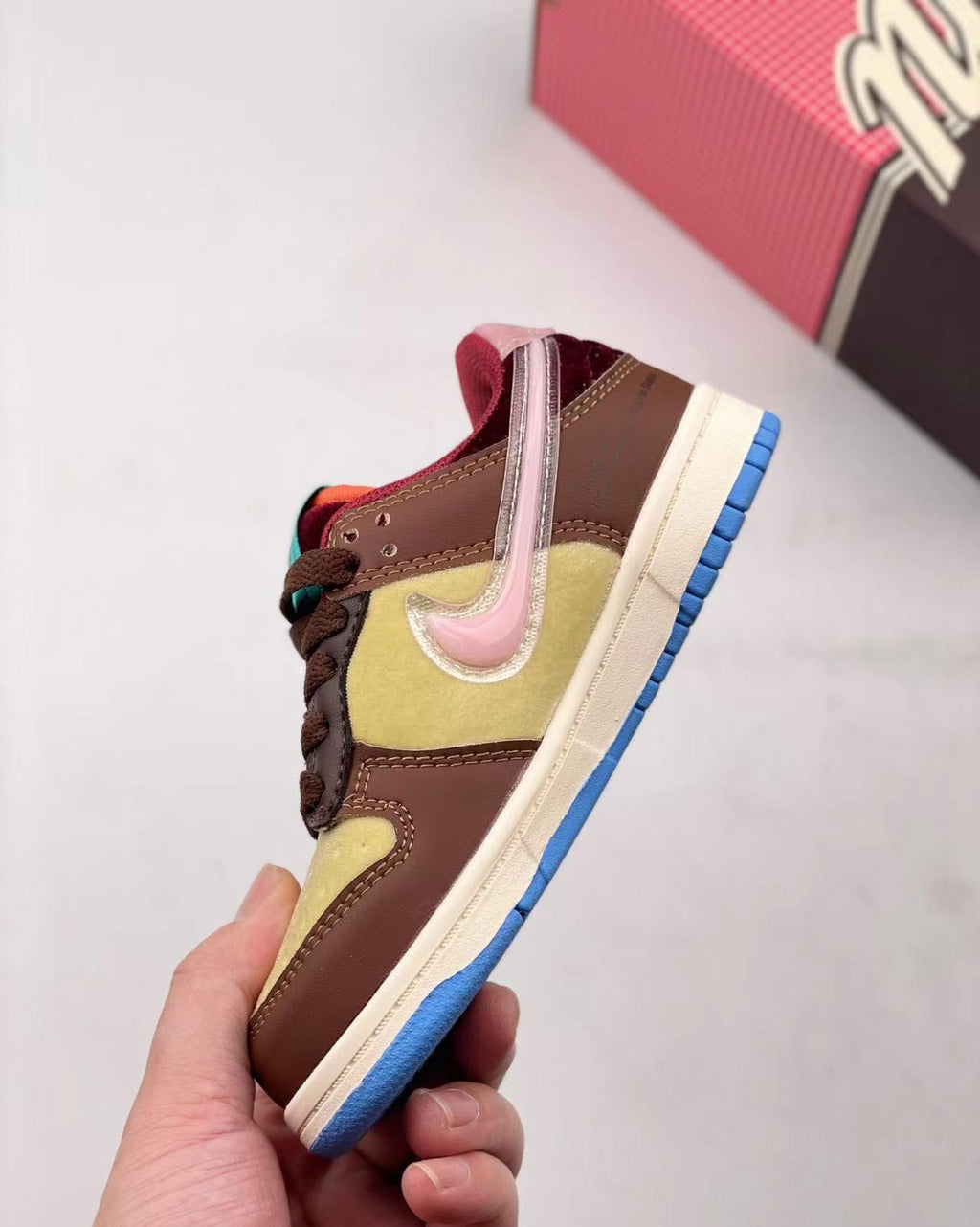 Social Status x Nike Dunk Low Chocolate Milk