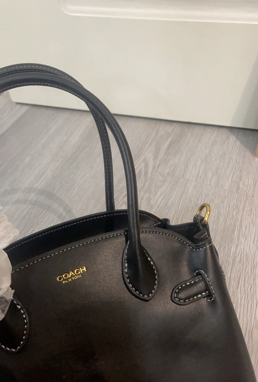 Coach Soft Empire Carryall 21 Black