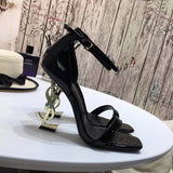 Saint Laurent Opyum Sandal Black