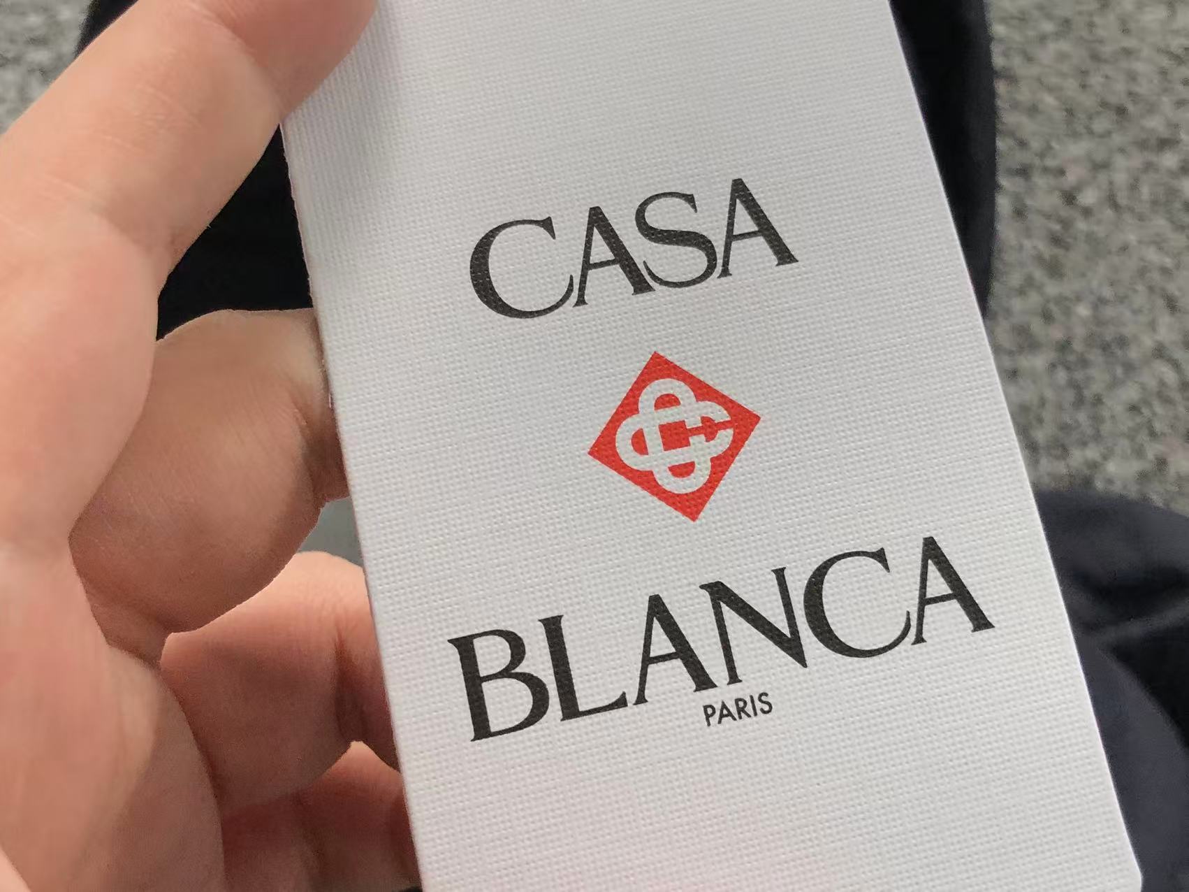 Casablanca Paris Towelling Monogram