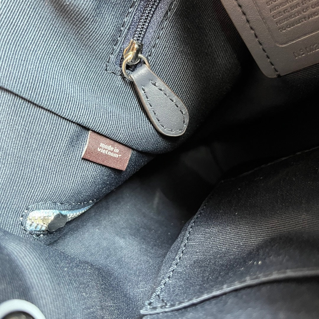 Coach Pace Mini Backpack Blue