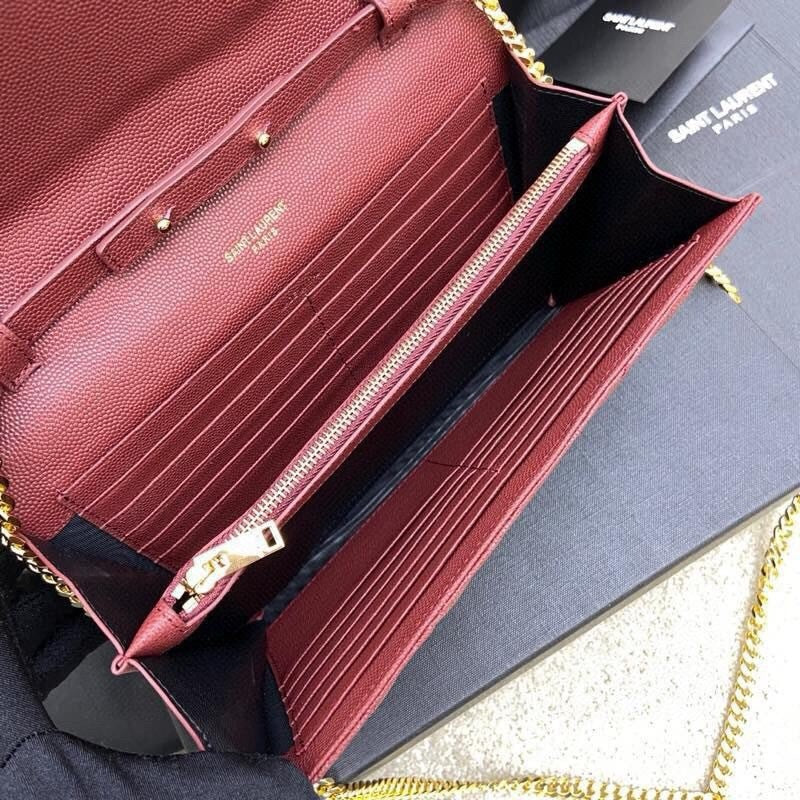Saint Laurent Shoulder Bag red