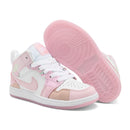 Air Jordan 1 Mid SE light pink infantil