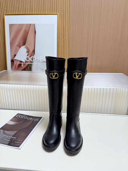 bota VLogo Signature Calfskin Boot 30mm