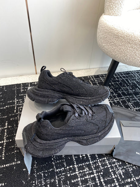 Balenciaga 3XL Black Rhinestones