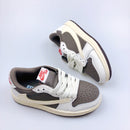 Jordan 1 Retro  x Travis Scott Beige Infantil