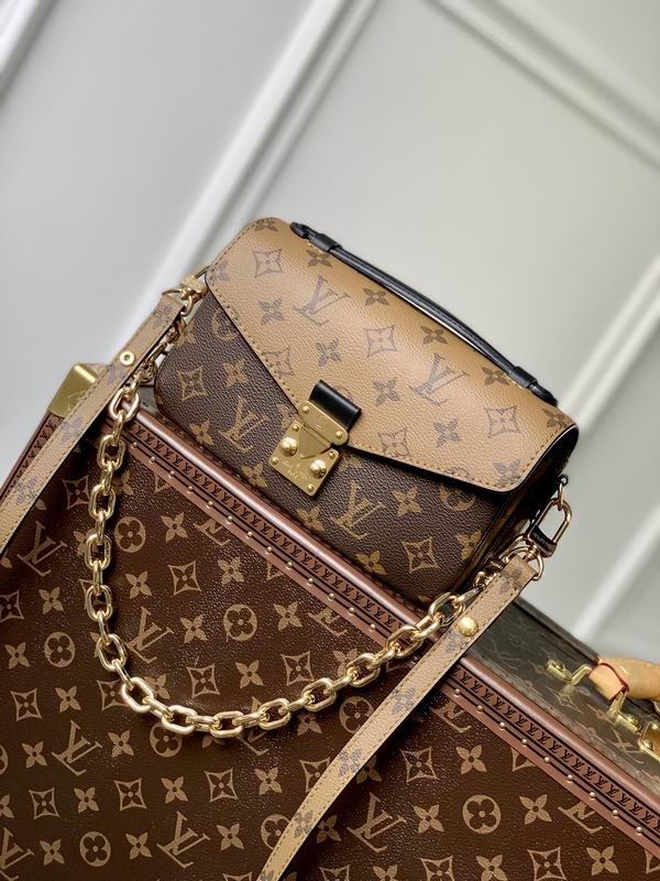 Pochette Métis East West Reverse Brown