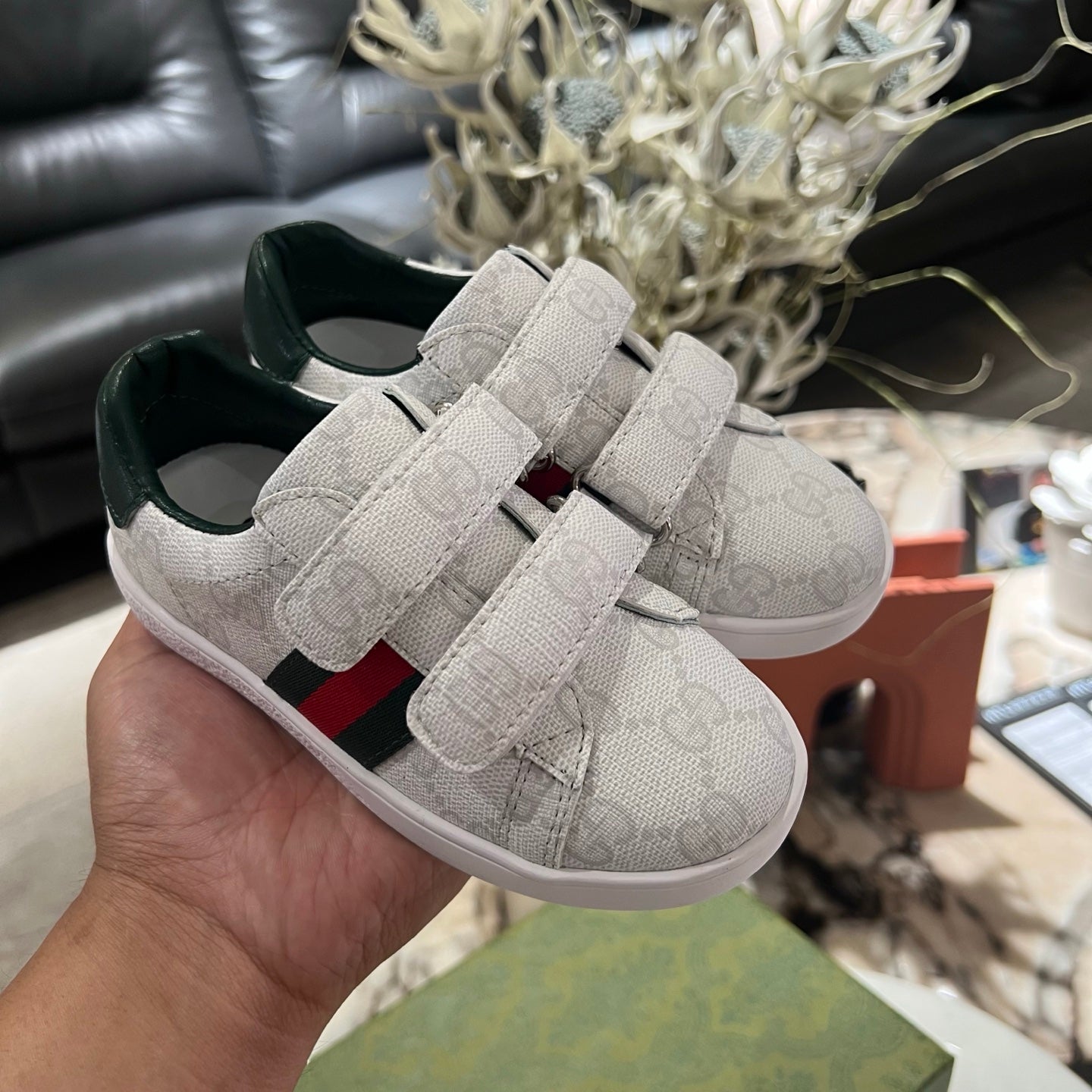 Gucci Ace Branco Infantil