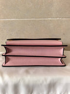 Coach Mini Klare Crossbody Bag Pink Ferragens Douradas