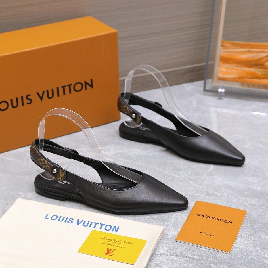 Louis Vuitton Ballerina Legacy Slingback Black