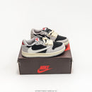 Jordan 1 Retro  x Travis Scott Beige Infantil
