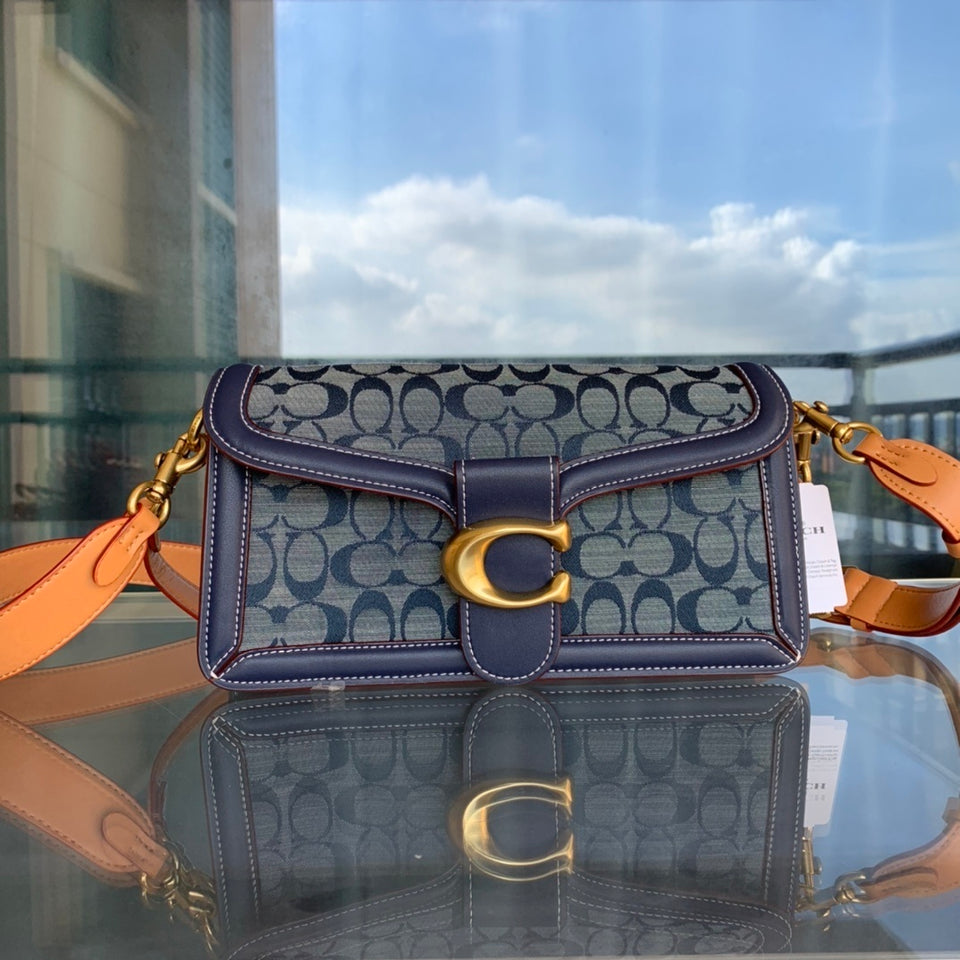 Bolsa Coach Tabby Shoulder Bag 26 in Signature Chambray