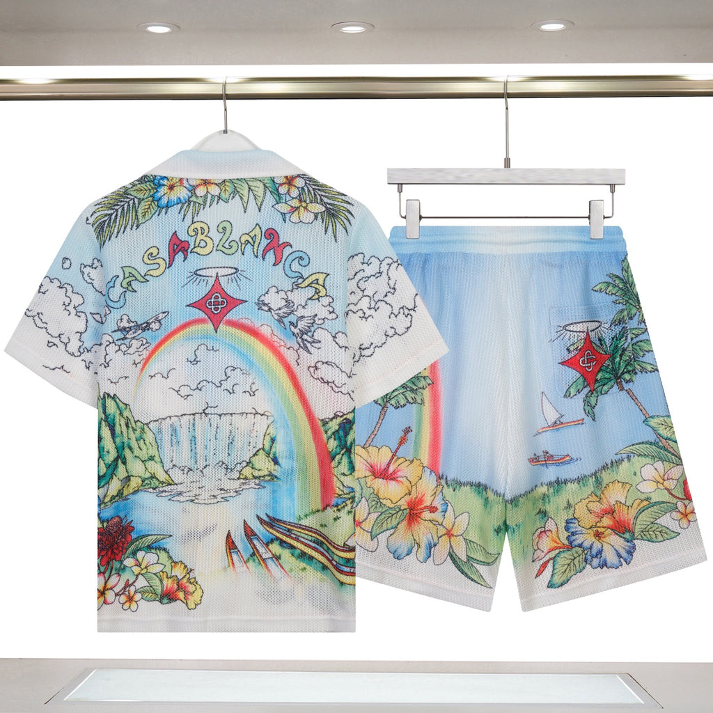 Casablanca Paris Aloha Mesh Co-ord