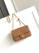 Chanel Classic Double Flap Brown
