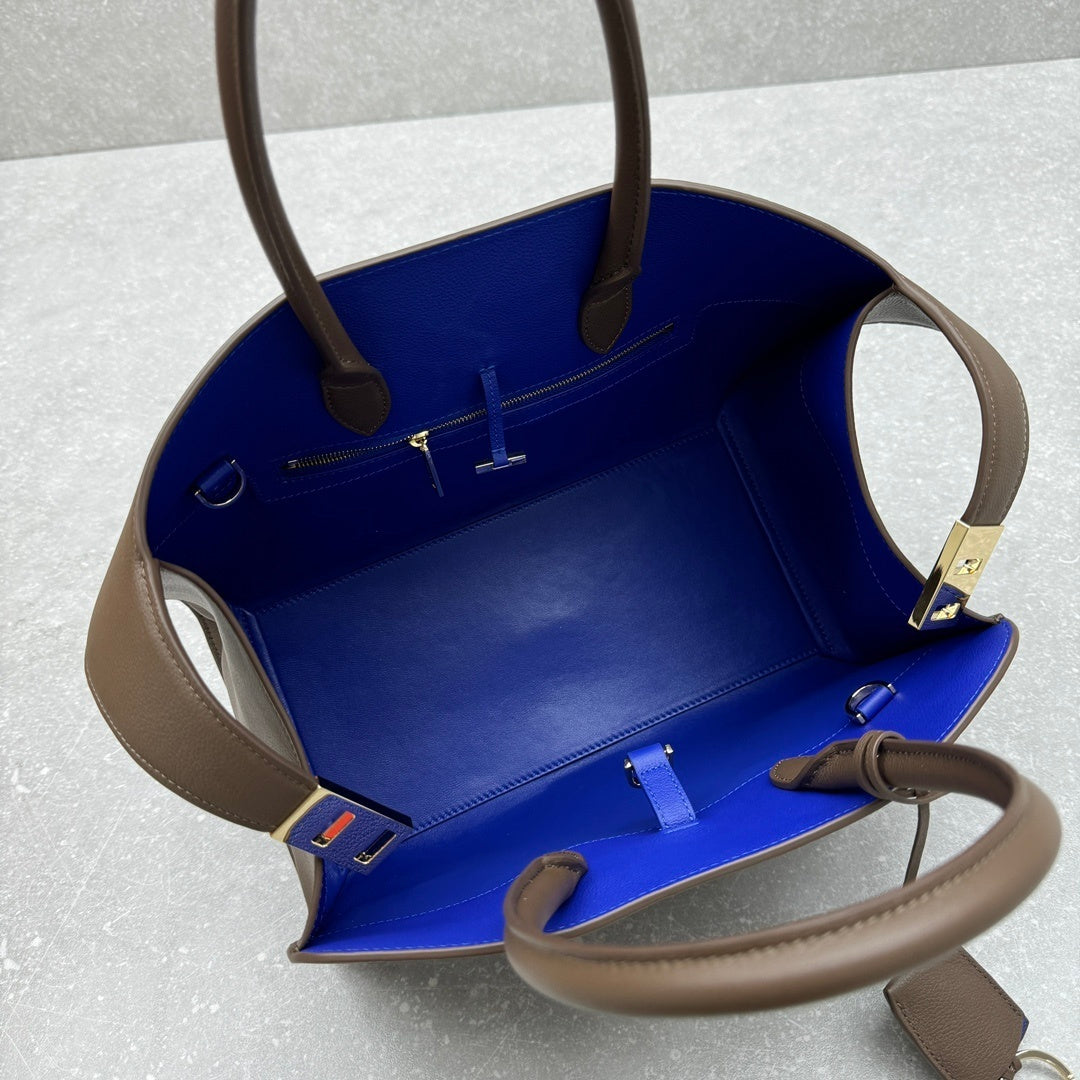 bolsa tote Ferragamo Hug Brown