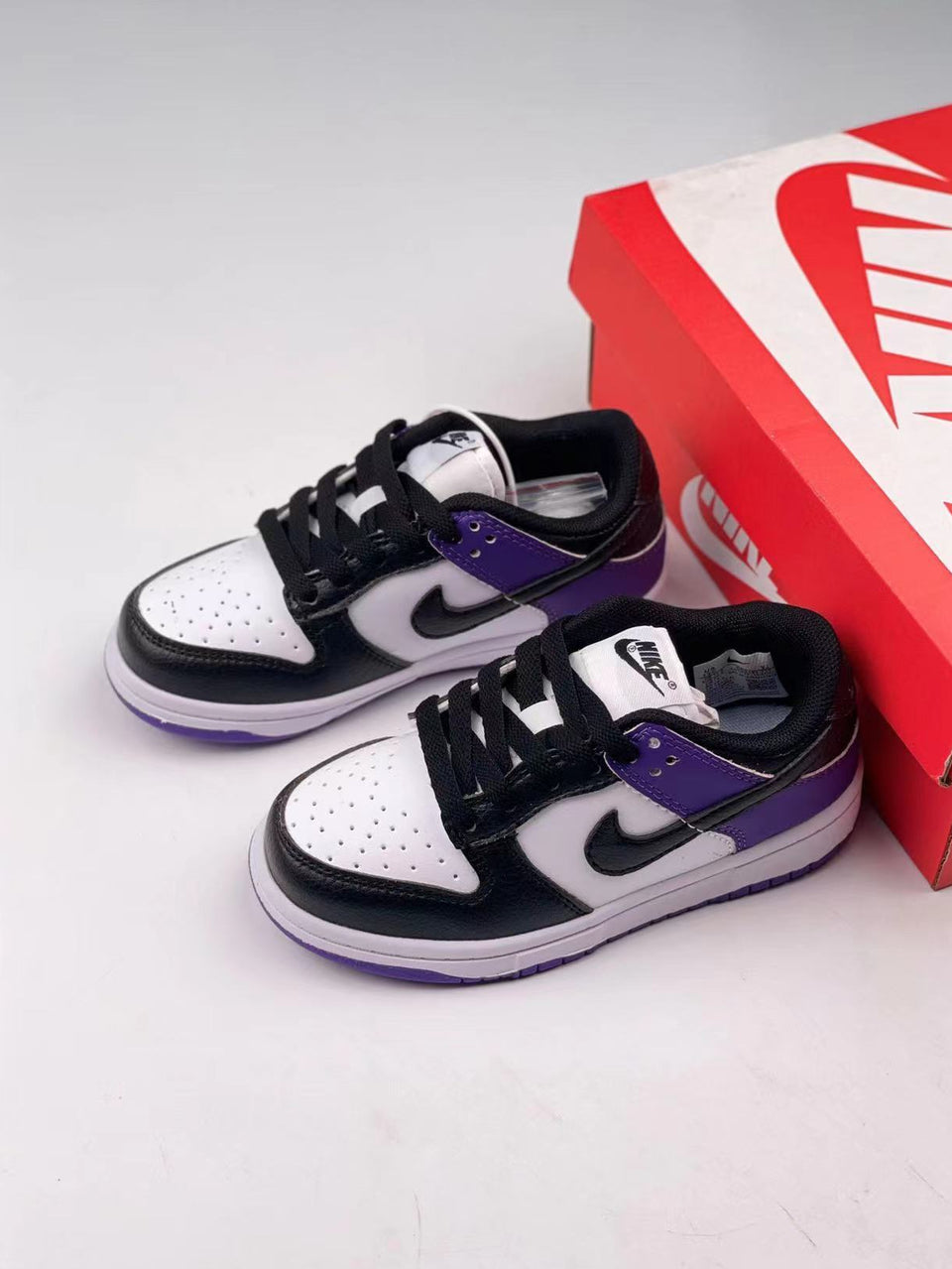 Nike SB Dunk Low Black / Purple Infantil