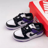 Nike SB Dunk Low Black / Purple Infantil
