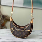 Bolsa Loop Handbag Monogram Brown.