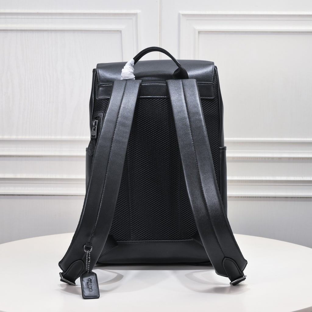 Coach Track Backpack Black Edition