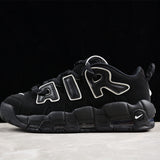 AMBUSH X NIKE AIR MORE UPTEMPO LOW BLACK WHITE
