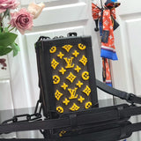 Lv Vertical Soft Trunk Monogram