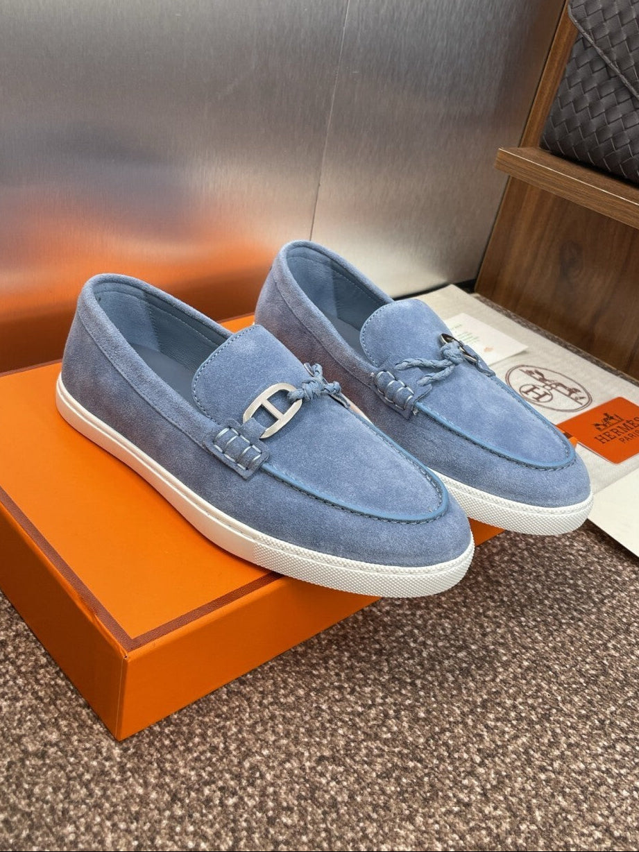 HERMES LOAFER Blue