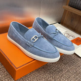 HERMES LOAFER Blue