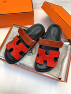 Hermes Chypre Red Sandal