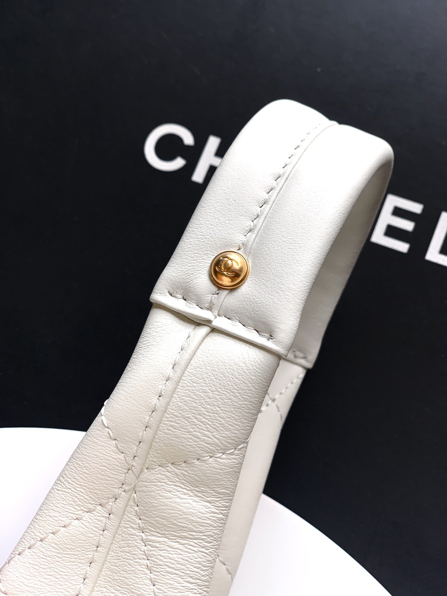 Chanel Hobo Bag White