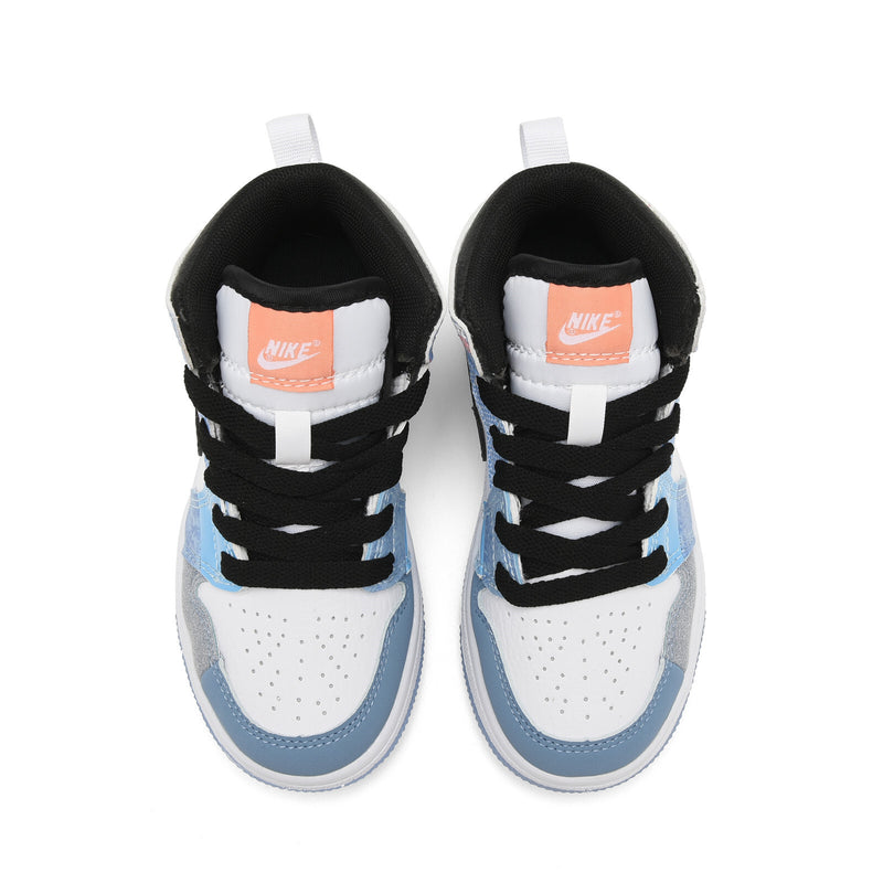 Air Jordan 1 Mid SE Ice Blue infantil
