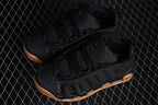 NIKE AIR MORE UPTEMPO LOW BLACK GUM
