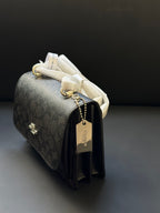 Coach Mini Klare Crossbody Bag Black Ferragens Douradas