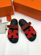Hermes Chypre Red Sandal