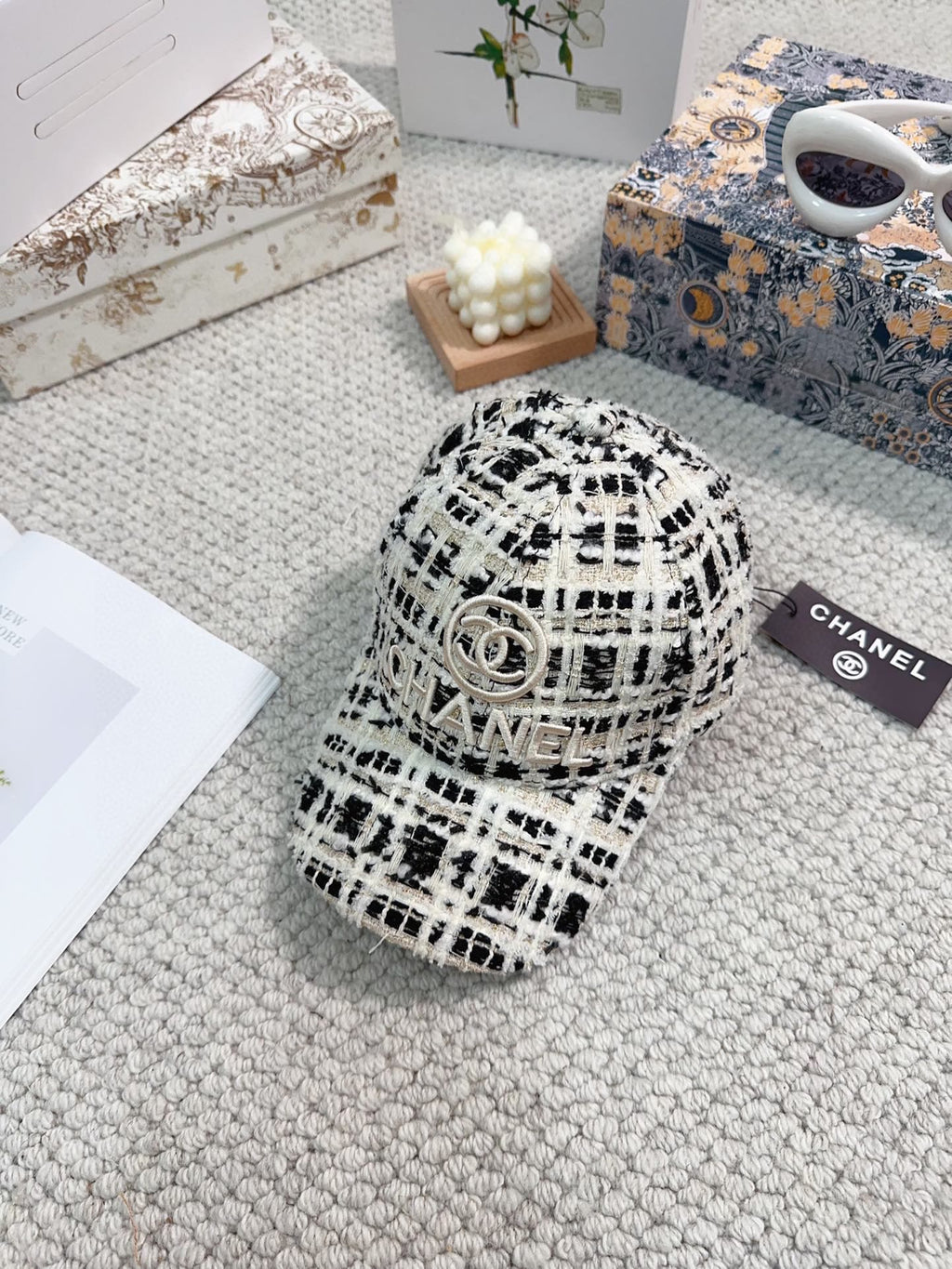 Boné Chanel (Pronta entrega)