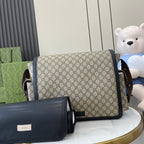 Gucci GG Supreme Diaper Bag Beje