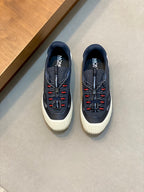 Tênis Moncler Trailgrip LP Azul Marinho e Off White