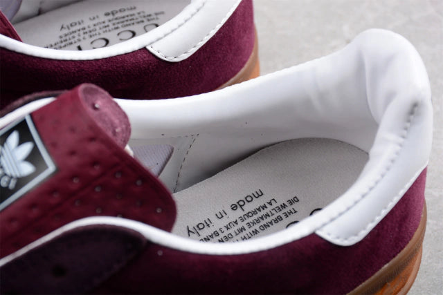 Gucci Gazelle Burgundy Velvet ( Pronta entrega )