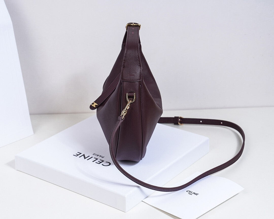 Celine Teen Lulu burgundy