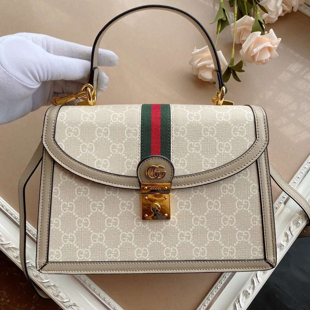 Bolsa GUCCI OPHIDIA SMALL TOP HANDLE BAG. – Manfrim Store