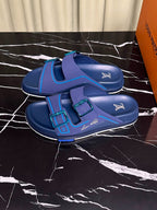 Sandália Louis Vuitton Trainer Mule Naty