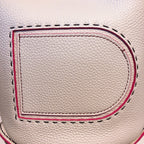 Delvaux Pin Mini Bucket Off-White / Pink