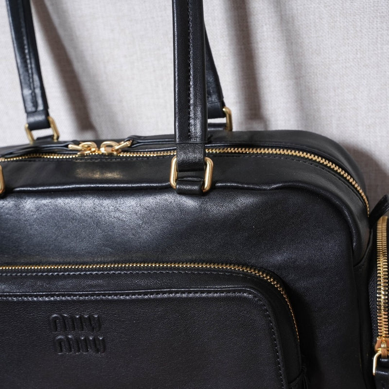 Pocket Nappa Leather Bag