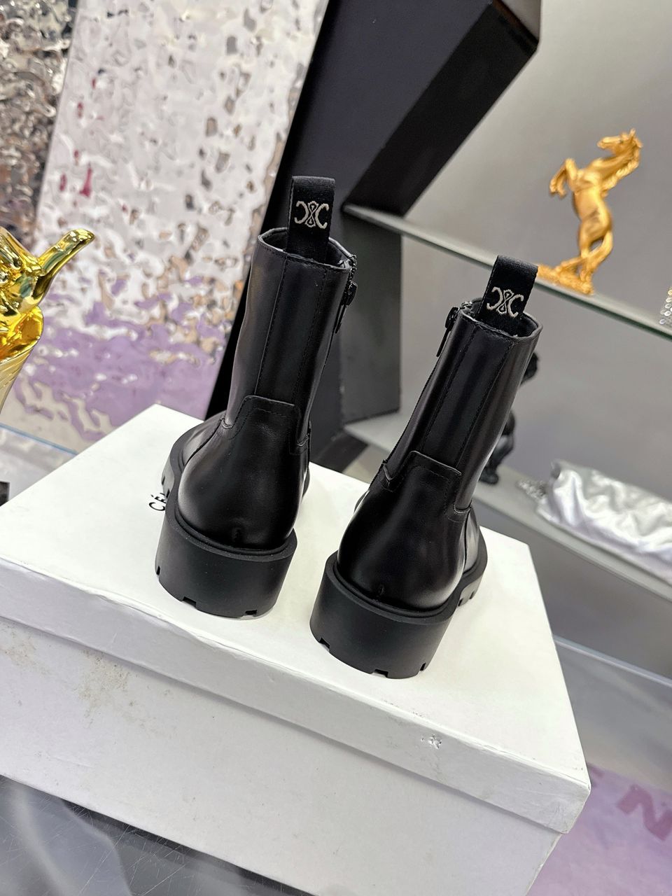 Celine mid-calf boot