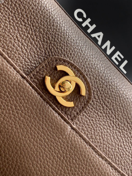 Chanel Maxi Souplissimo Flap Bag brown