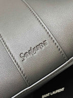 Bolsa Saint Laurent Y Mini Tote Couro Black