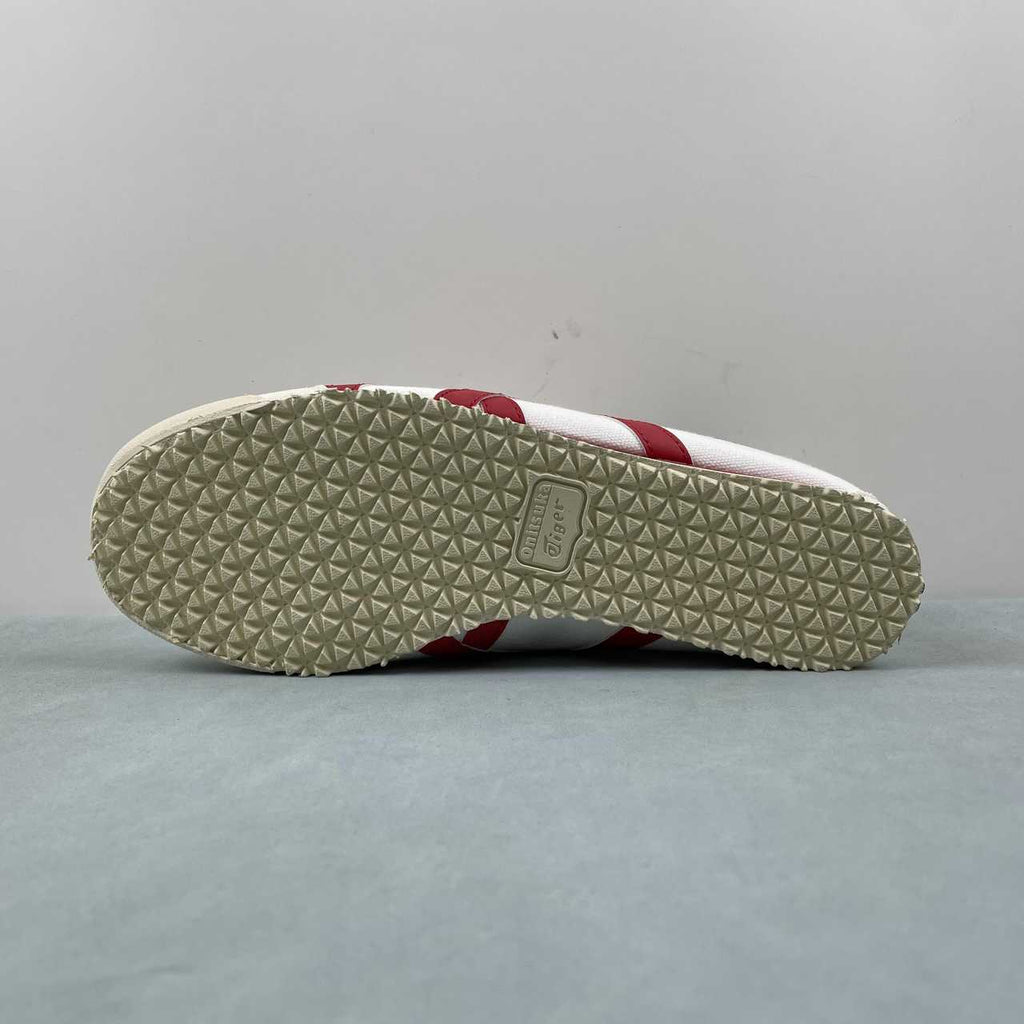 Onitsuka Tiger Mexico 66 White Burgundy ( Pronta entrega )