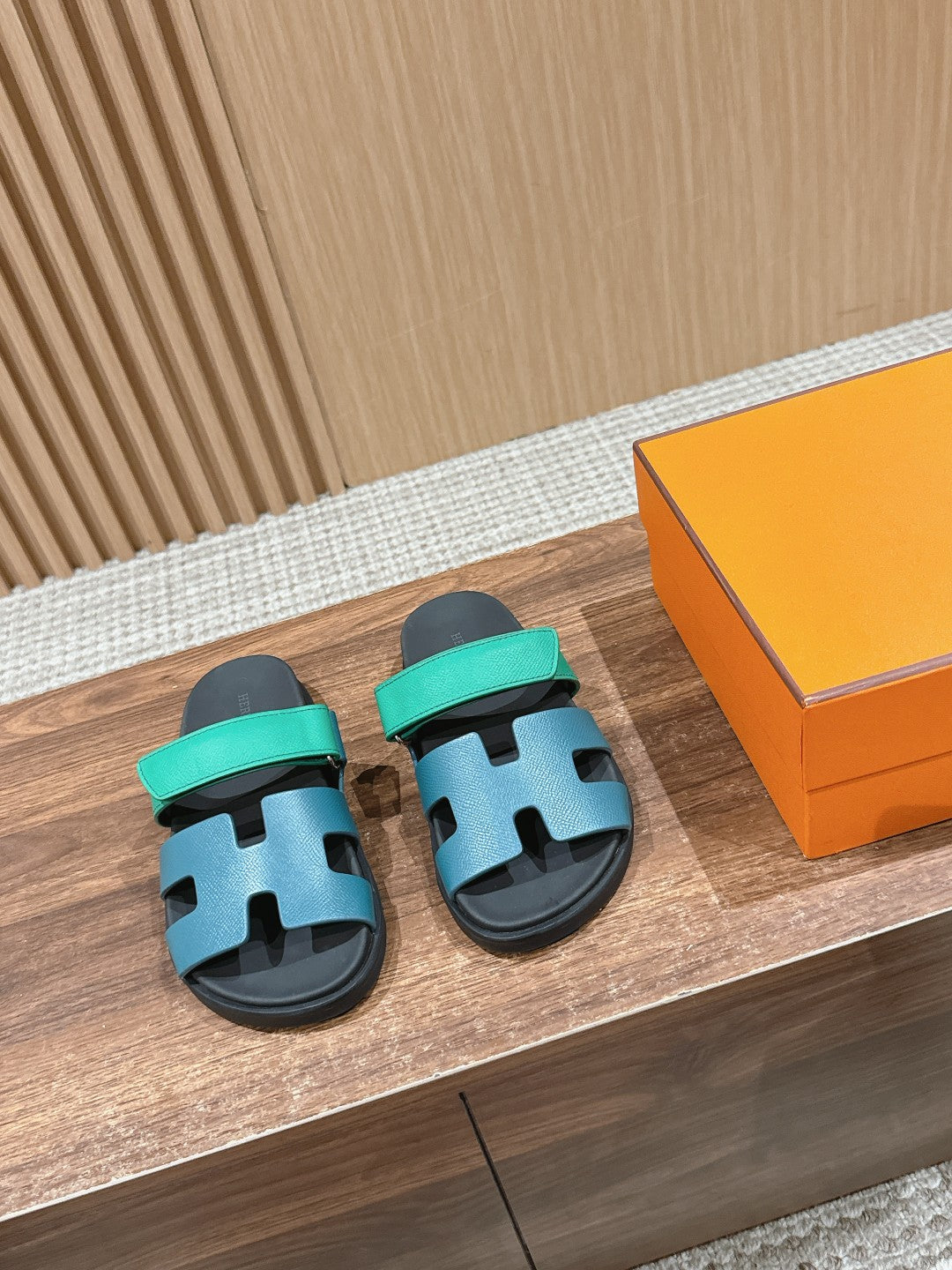 Hermes Chypre ocean Sandal