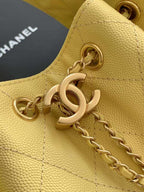 Bolsa Hobo  Chanel 25 Yellow Small